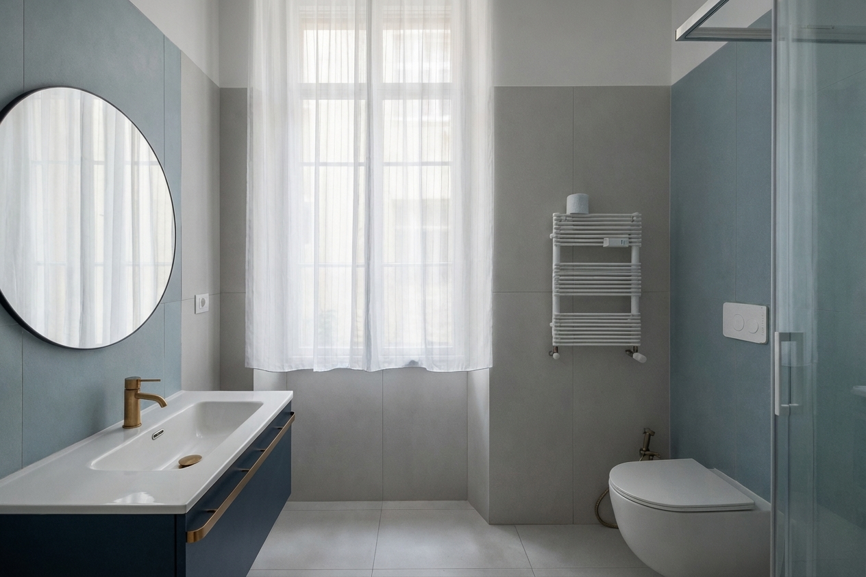 Suite Diana - bagno - BERNINI Suites Roma